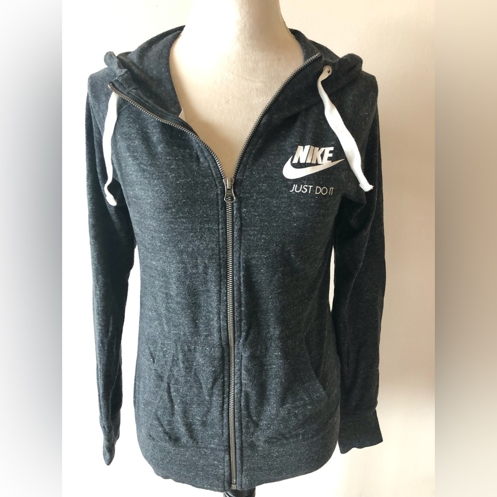 Nike Zip Up Hoodie, Size S